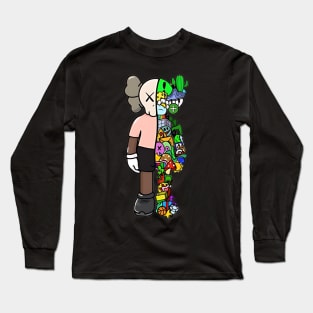 Kaws new bang 5 Long Sleeve T-Shirt